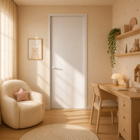 Solution complète pour portes intérieures, support technique en ligne, porte battante en aluminium et verre pour immeuble de bureaux