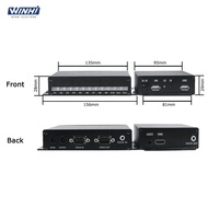 Reproductor Multimedia de Señalización Digital para Museos MPC1920-12L, Smart TV Box con 12 Botones LED para Cambio Rápido de Archivos