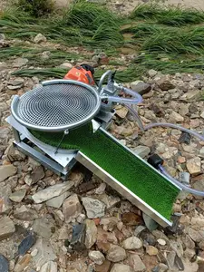 Chine Gold Mining Portable Petit Disque Alluvial Vibrant Criblage Machine Ventes du fabricant