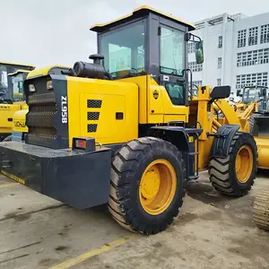 Cheap Price 1.5ton 2ton Wheel Loader Photo 90 Percent New Second Hand Small Front Loader