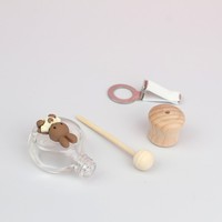 Bouteille de désodorisant vide pour voiture, bouteille de parfum en verre, diffuseur essentiel de 8ml, bouteille de parfum de voiture avec clips
