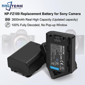 Batterie Li-ion de remplacement rechargeable haute capacité standard pour appareil photo Sony ILCE-9 ILCE-7RM3 7C A7IV FX3 A6700 A7C - Product Image 1