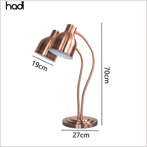 Calentador de lámpara de acero inoxidable comercial de alta calidad HADI, lámpara calentadora de alimentos de 250W para uso de buffet y hotel - Product Image 3