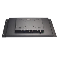 Moniteur tactile industriel 17,3 pouces FHD 1920x1080, écran tactile résistif/capacitif industriel intégré, moniteur à cadre ouvert, écran LCD