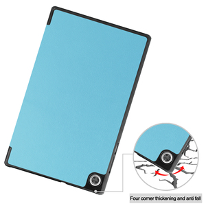 Étui de <span class=keywords><strong>tablette</strong></span> personnalisé <span class=keywords><strong>pour</strong></span> la série <span class=keywords><strong>Lenovo</strong></span> <span class=keywords><strong>Tab</strong></span> <span class=keywords><strong>M10</strong></span>, étui antichoc avec protection de l'objectif, support en cuir PU intelligent, <span class=keywords><strong>coque</strong></span> de <span class=keywords><strong>tablette</strong></span> - Product Image 5