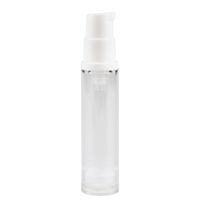 Cosmétique 5ml 10ml 12ml 15ml bouteille de pompe à Lotion en plastique bouteille sans air bouteille de soins du visage bouteille de pompe à Spray sans air pour soins de la peau