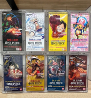 Boîte de présentation multifonction transparente anti-rouille pour cartes à collectionner japonaises One Piece, avec couvercle magnétique, en acrylique, pour boosters OP01-OP13