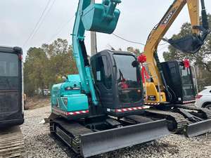 Mini pelle KOBELCO SK75 7.5 tonnes à fonctionnement rapide Machines d'ingénierie d'occasion Mini pelle KOBELCO SK75 utilisée - Product Image 3