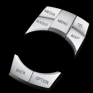 Manopola di Controllo Multimediale a 7 Tasti in Lega di Alluminio Anodizzata Multi-Processo su Misura Compatibile con <span class=keywords><strong>BMW</strong></span> Serie 2 3 4 5 6 X5 M 2014-2017 - Product Image 3