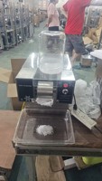 Machine à glace en flocons à quatre barils, contrôle automatique, réglage de la vitesse 0-9, pour restaurants, salons de thé, cafés