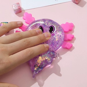 CHENXI Adorable Axolotl Sugar <b>Balls</b> Sensory Stress Toy Slow Rise Relaxing Sensory Fidget Stress <b>Squeeze</b> Toy - Product Image 3