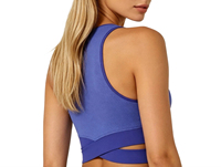 Soutien-gorge de sport antichoc à maintien élevé avec coussinets amovibles pour femme, modèle OEM personnalisé 2026, idéal pour le fitness, le crop top et le yoga