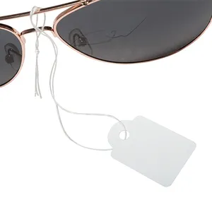 Custom Wit Kartonnen Blank Sunglass Prijs Papier Hang Tag