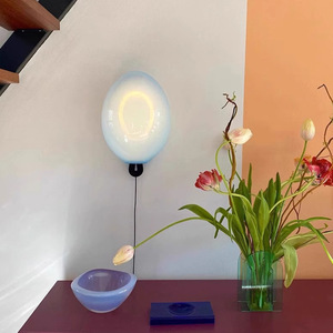 Lámpara de Pared LED de Hierro con Diseño de Globo Dutch <span class=keywords><strong>Bulla</strong></span> para Decoración de Pasillos, Escaleras y Dormitorios de Alta Gama, Iluminación Ambiental - Product Image 3