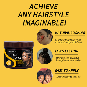 Gel Coiffant Fixation <span class=keywords><strong>Forte</strong></span> Longue Durée Anti-Casse et Contrôle des Bords pour Cheveux – Marque Privée - Product Image 3