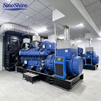 Générateur diesel monocylindre SinoShine 20KW 25KVA Changchai triphasé 380V à châssis ouvert, prix usine