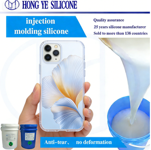 Étui de protection <span class=keywords><strong>transparent</strong></span> pour téléphone en <span class=keywords><strong>silicone</strong></span> liquide MJ-2130, étanche et anti-chute - Product Image 3
