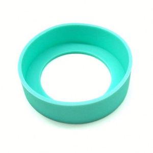 6.5cm-9cm Eco-Friendly Minimalist <b>Silicone</b> Coasters Rubber Bottom Covers Bumper <b>Mats</b> Custom Color Thickness for 30oz/20oz - Product Image 3