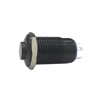 Interrupteur à bouton-poussoir LED RGB étanche IP65 à levée élevée, mini-bouton de 12 mm résistant aux intempéries