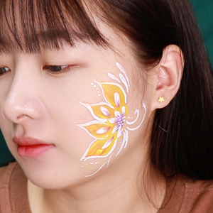 Kit de Pintura Corporal Profesional Pintacaritas, Activado por Agua, con Efecto Arcoíris, para Niños, Suministros Profesionales de Pintura Facial para Niños - Product Image 6