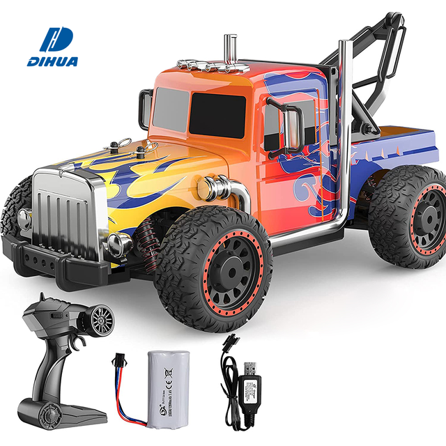 Hobby Grade RC Truck 1:16 Scale Remote Control Car, 4WD All Terrains High Speed off Road RC Monster Vehicle Truck Crawler