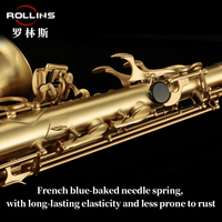 Manufacturer Wholesale Retail Professional High Grade Eb Woodwind Instrument X5 Purely Hand-carved Alto Saxophone