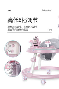 Andador Educativo para Bebés 3 en 1 Multifuncional con Música, Plegable, Económico, con Ruedas y Asiento, 2022 - Product Image 5