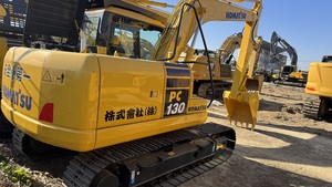 Excavadora de cadenas Komatsu PC130 de segunda mano con motor japonés, caja de cambios y bomba incluidas, 13 toneladas - Product Image 3