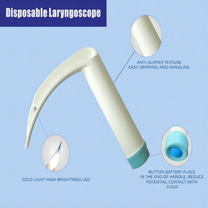 Ensemble de <span class=keywords><strong>laryngoscope</strong></span> prix de la lame 70 degrés intubation médicale lampe à fibre optique <span class=keywords><strong>flexible</strong></span> <span class=keywords><strong>laryngoscope</strong></span> portable - Product Image 5