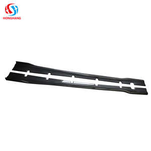 Honghang pièces automobiles ABS fibre de carbone côté pare-chocs protecteur lèvre côté jupe pour dodge <span class=keywords><strong>challenger</strong></span> SRT large bodykit 2022 + - Product Image 4