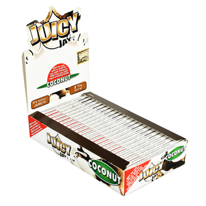 Papiers à rouler carrés blancs aromatisés, nouveau style personnalisé, 78x44mm, 32 feuilles/carnet, accessoires style classique Juicy Jay's - Product Image 5