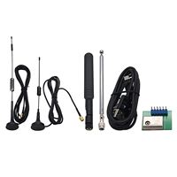 HackRF One R9 V2.0.1 1MHz-6GHz Software Defined Radio Platform GPS Simulator w/ Shell Four Antennas