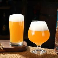 Verres à bière en gros personnalisés de 16 oz, style classique belge, verres à bière en forme de tulipe, verres à dégustation de bière IPA