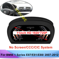 Panel de Instrumentos Digital LCD de 12.5" para Coche BMW Serie 1 E87 E81 y Serie 2 F20 F22 F23, Cluster Inteligente, Cabina, Velocímetro