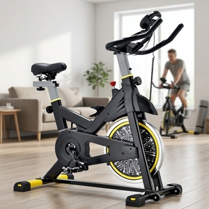 <span class=keywords><strong>Bicicleta</strong></span> de <span class=keywords><strong>Spinning</strong></span> para Gimnasio en Casa, Ciclismo <span class=keywords><strong>Indoor</strong></span> para Casa, Entrenamiento Físico y Resistencia Corporal - Product Image 6
