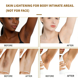 Crème blanchissante bio de marque propre pour le corps et le cou, hydratant corporel éclaircissant à la vitamine C - Product Image 4