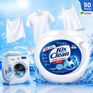 Capsules de lessive 10X Nettoyantes Marque Blanche OEM – Puissant Détachant, Protection Couleurs, Anti-acariens, Adoucissant Textiles – Vente en Gros - Product Image 2