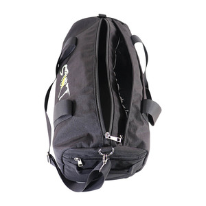 Bolsa Deportiva Resistente al Agua para Hombre, Estilo Americano, para Viajes y Turismo, con Compartimento para Zapatos, Personalizada, Negra, para Fútbol, Gimnasio y Deportes - Product Image 5