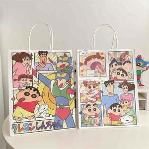 Sac en papier cadeau de luxe pour bijoux et vêtements KM Wholesale, brun avec impression de logo - Product Image 2