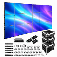Panneau LED en aluminium moulé sous pression 500x500 pour une installation modulaire rapide d'événements