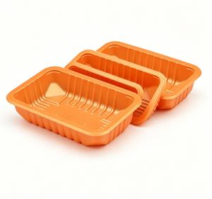 Barquette en plastique PP <span class=keywords><strong>de</strong></span> qualité alimentaire personnalisable pour fruits, légumes, viande, fruits <span class=keywords><strong>de</strong></span> <span class=keywords><strong>mer</strong></span> et autres aliments, marque Gianthand, procédé blister - Product Image 1