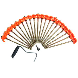 Vite da campeggio per esterni pioli da tenda ultraleggeri in muratura di titanio con montatura in metallo - Product Image 3