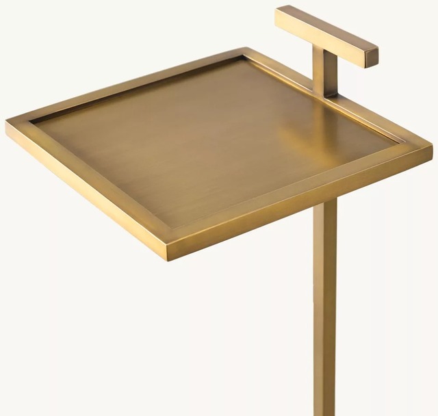 Modern Aluminum Frame  Premium Affordable Metal Crafts Indoor Durable High Quality Simple Side Table