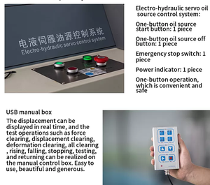 Trung Quốc Thương hiệu hàng đầu Walter 300kn hiển thị kỹ thuật số thủy lực Hàn căng thép kéo máy thử nghiệm - Product Image 2