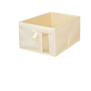 Boîte de rangement pour vêtements Huada, rectangulaire, beige rose, pliable, grande capacité, empilable, organisateur pour armoire - Product Image 3