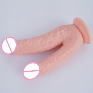 Dildo Realista de Doble Punta con Ventosa para Mujeres, Estimulador de Punto G Vaginal y Anal, Juguete Sexual de Doble Penetración - Product Image 6