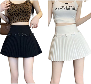 <span class=keywords><strong>Jupe</strong></span> blanche 2026 avec pantalon de sécurité, <span class=keywords><strong>jupe</strong></span> plissée d'été pour femmes, nouvelle <span class=keywords><strong>jupe</strong></span> douce à taille haute, <span class=keywords><strong>jupe</strong></span> slim en forme de A - Product Image 2