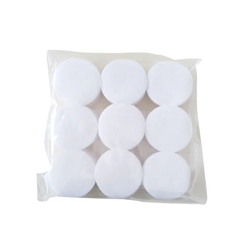 Dischetti detergenti per tamponi di cotone struccanti 100% cotone con macchina automatica Mini tamponi di cotone monouso di alta qualità per bambini