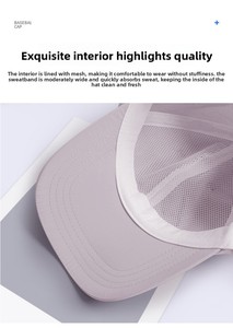 <span class=keywords><strong>Gorra</strong></span> Deportiva Impermeable de 6 Paneles JX con MOQ Bajo, Nueva Moda, Absorción de Sudor, Secado Rápido, Gorras de Béisbol Originales con Logotipo Personalizado - Product Image 5