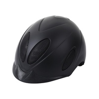 Casque d'équitation respirant, durable, résistant aux chocs, en ABS, réglable, unisexe, pour adultes, demi-casque, utilisation toute saison